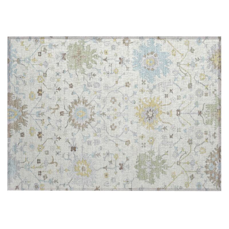 Machine Washable Indoor/ Outdoor Global Dillon Chantille Rug