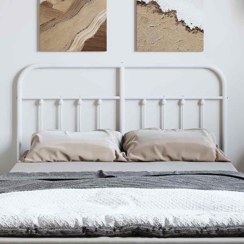 vidaXL Classic Metal Headboard
