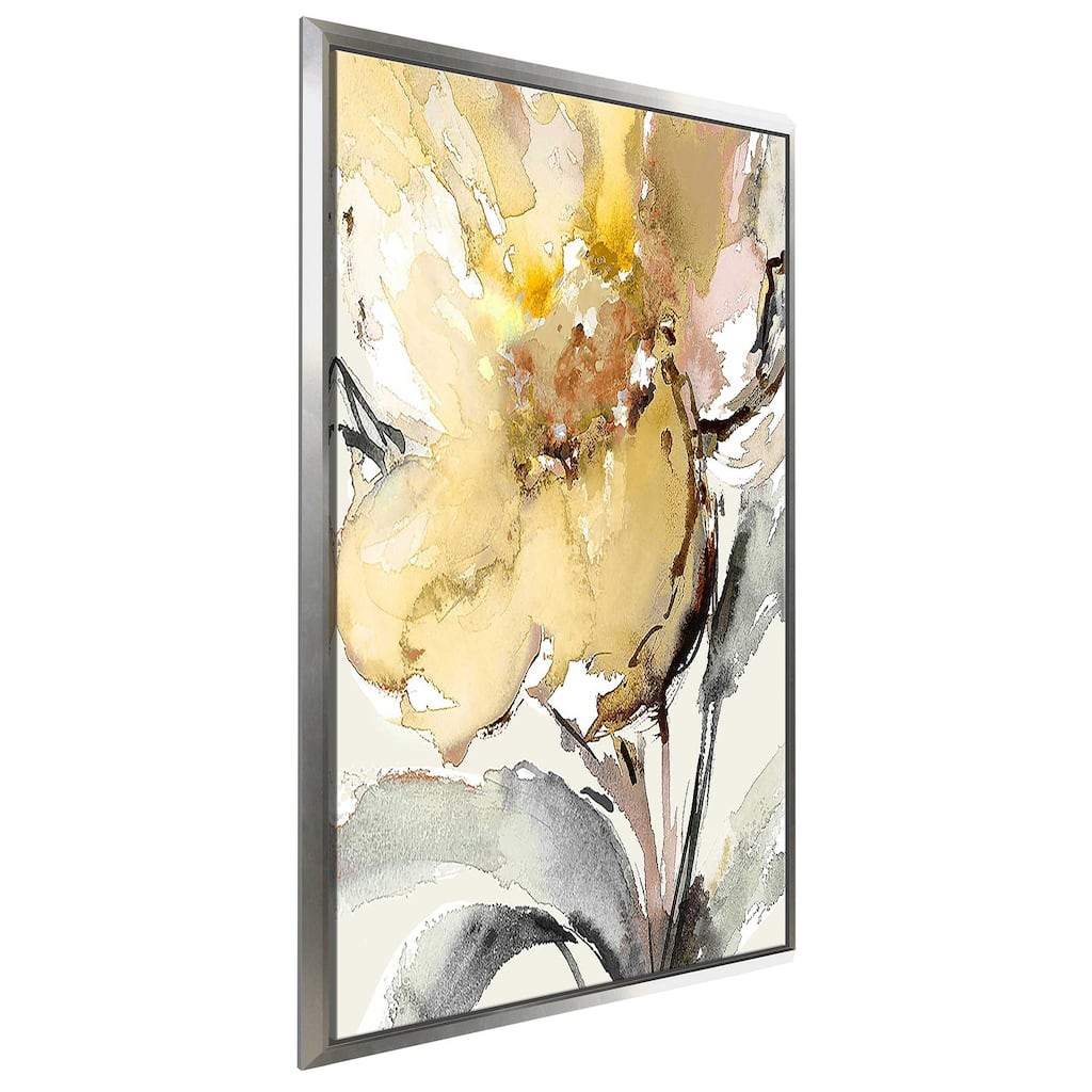 "Bright Blooms II" Print on Floating Canvas