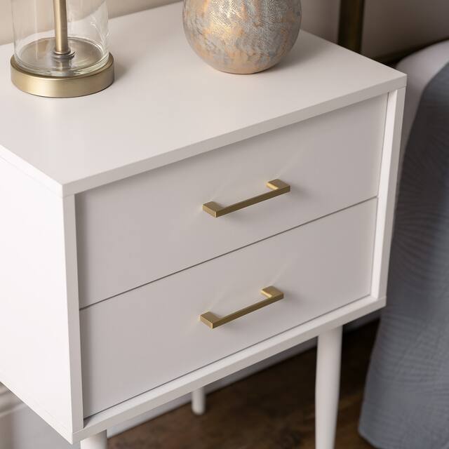 Middlebrook Notto Mid-Century 2-Drawer Nightstand