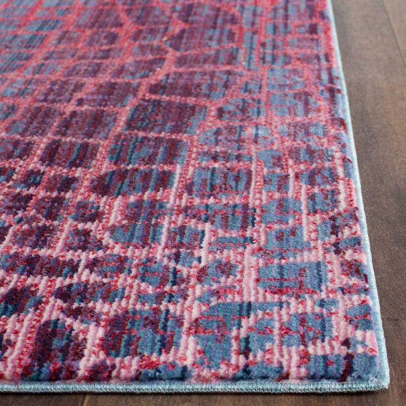 SAFAVIEH Valencia Nazila Distressed Vintage Boho Oriental Polyester Rug