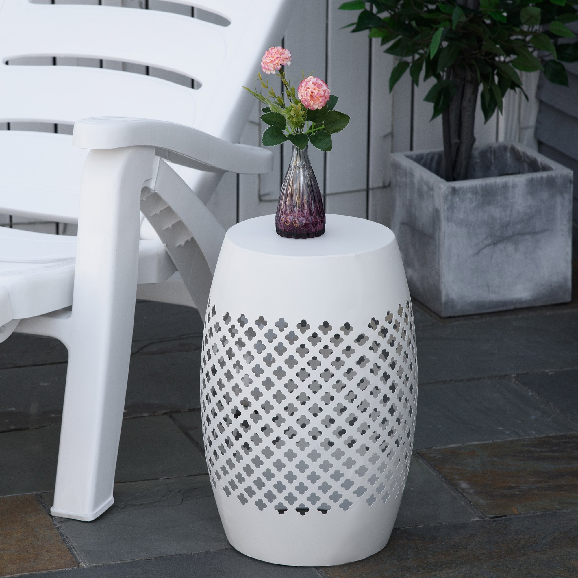 Side table outsunny discount