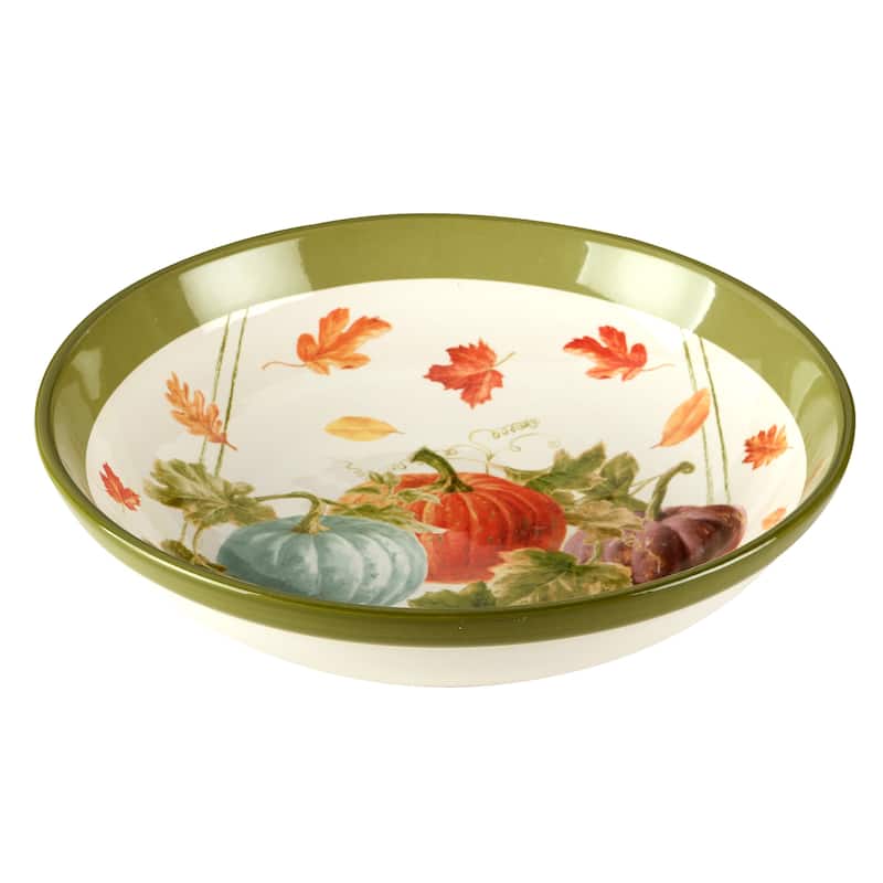 Certified International Autumn Harvest 13-inch x 3-inch Serving Bowl - 13" Dia x 3"