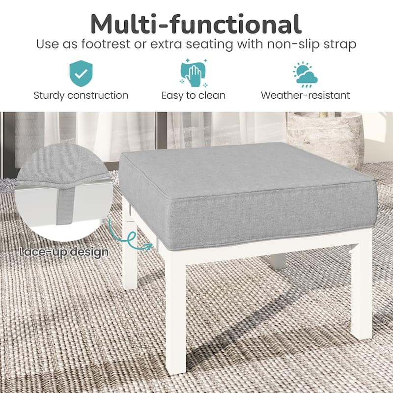 Patio Ottoman Set of 2