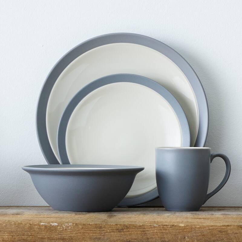 Noritake Colorwave Set Of 4 Curve Salad Plates, 8-1/2"