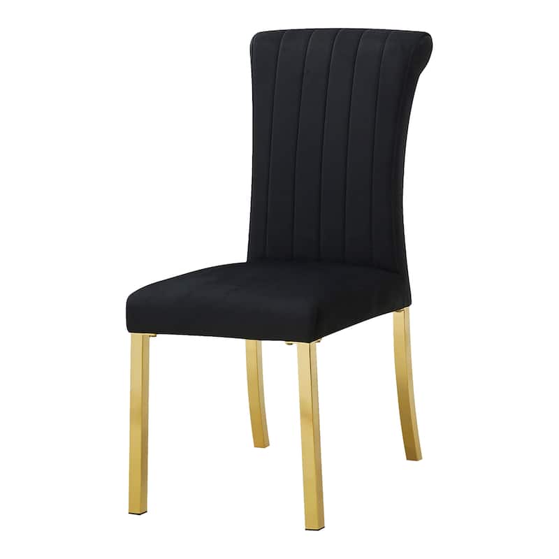 Furniture of America Carra Modern 5-Piece Stainless Steel Dining Table Set