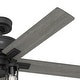 preview thumbnail 15 of 18, Hunter 52" Astwood II Ceiling Fan with LED Light and Handheld Remote - Transitional - Exclusive SureSpeed!