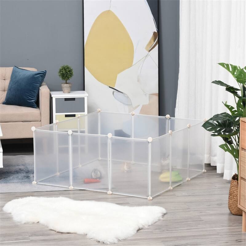 Pet Playpen DIY - Multi - White