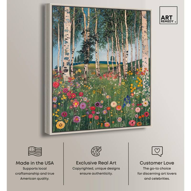 Aspen Aura Canvas by Art Remedy