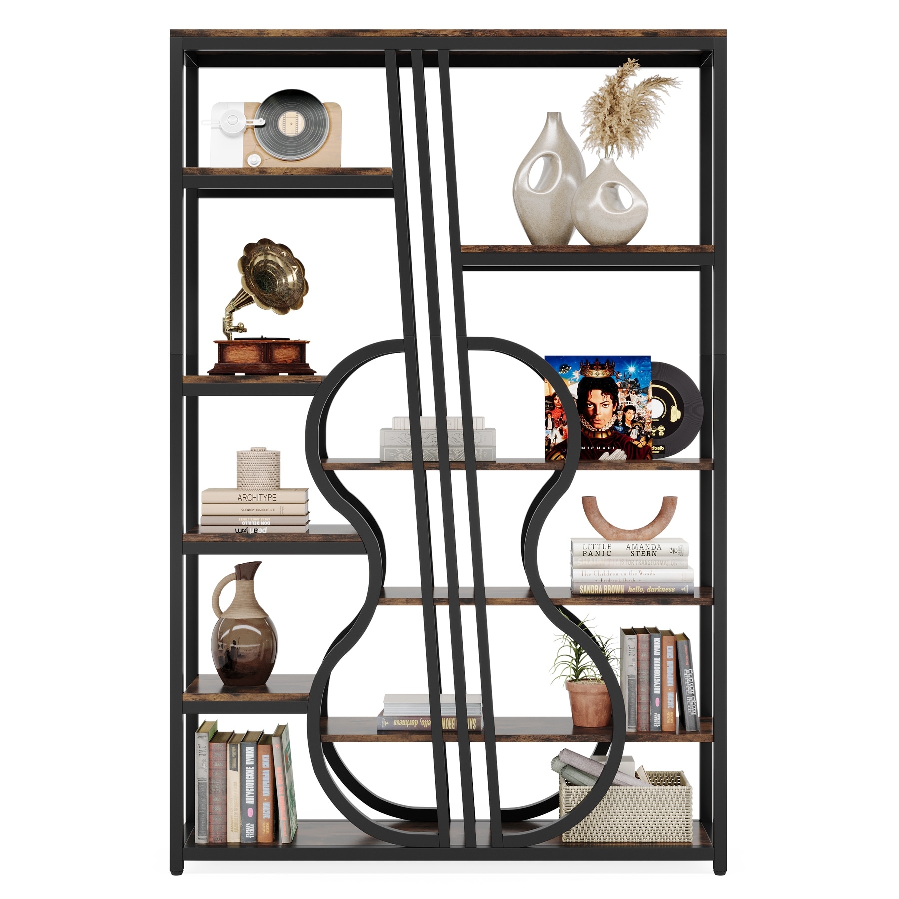 Guitar bookshelf cheap