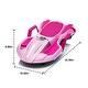 preview thumbnail 20 of 102, High-Speed 24V Ride-On Scooter for Kids, 6.84 MPH, Gravity Steering, Safety Gear Pink