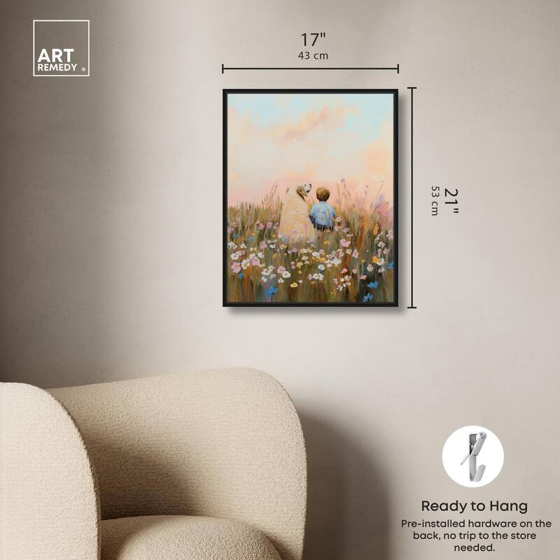 Sunset Companions Canvas by Art Remedy