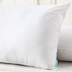 preview thumbnail 3 of 4, Waverly White Goose Feather and Down Blend Pillow, Set of 2
