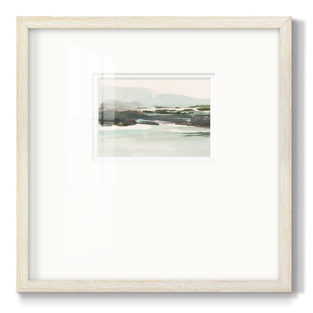 Turquoise Marsh IPremium Framed Print