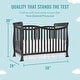 preview thumbnail 3 of 5, Dream on Me Violet 7-in-1 Convertible Life Style Crib