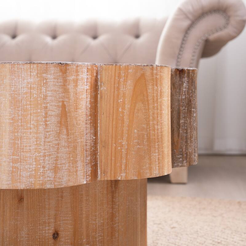 Rustic Manufactured Wood Flower