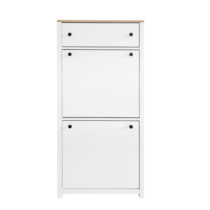 Free Standing Shoe Rack with Adjustable Panel