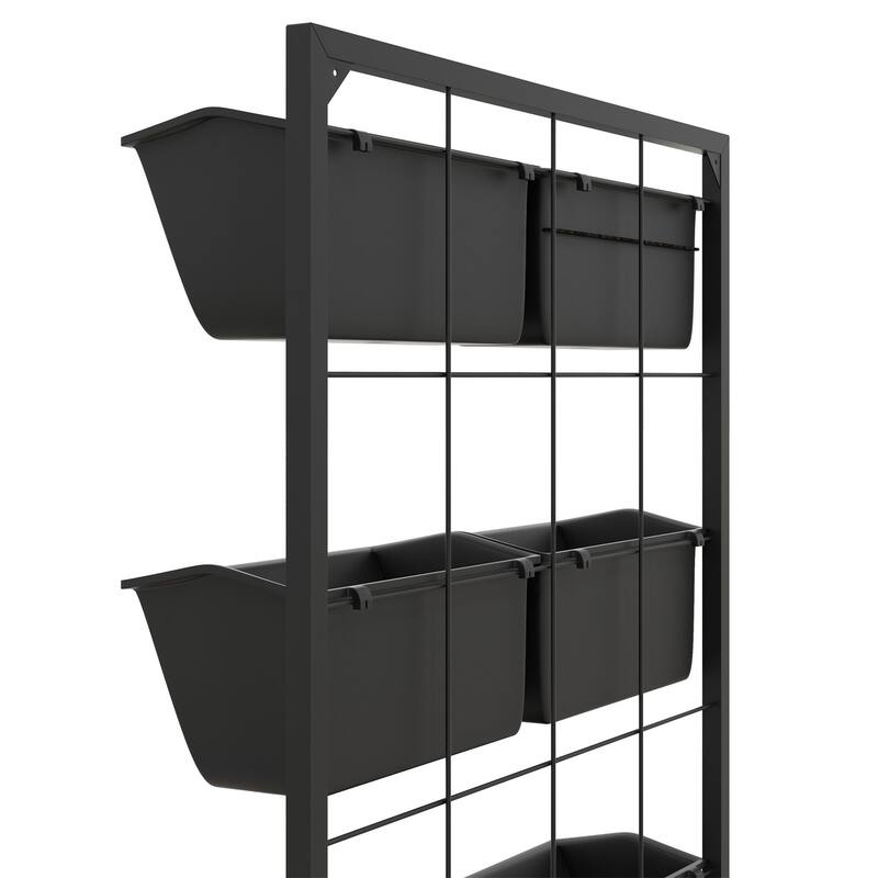 Outsunny 3-Tier Wall Planter with 6 Pots