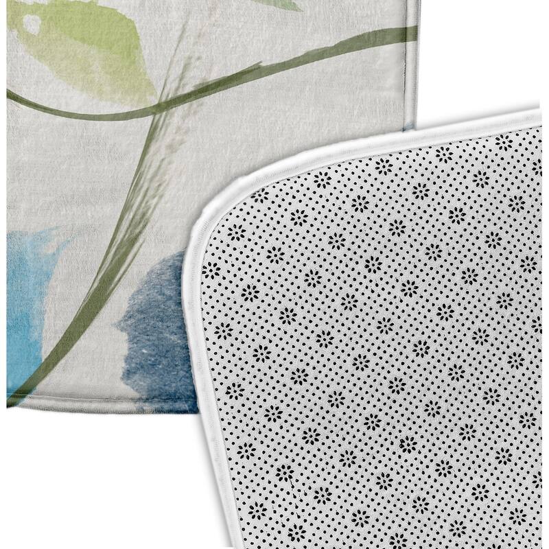 Windy Bloom Bath Mat