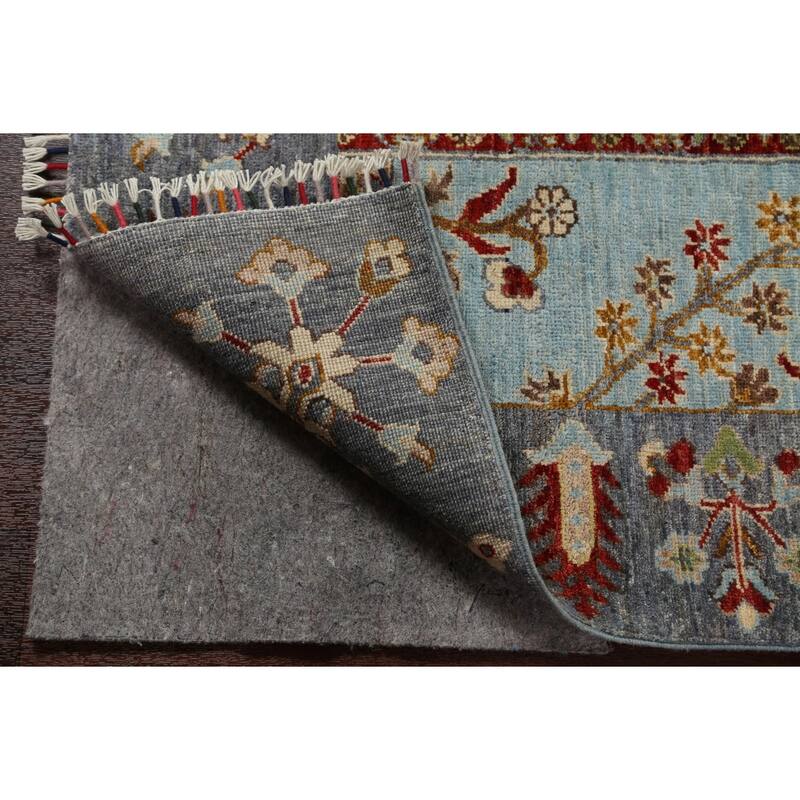 Vegetable Dye Kazak Oriental Wool Area Rug Hand-knotted Foyer Carpet - 3'11" x 5'9"