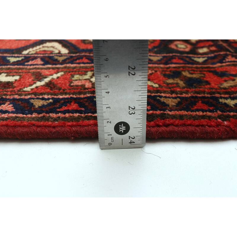 ECARPETGALLERY Hand-knotted Anadol Red Wool Rug - 3'3 x 4'9