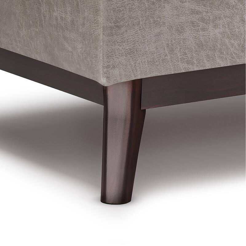 WYNDENHALL Ethan 34 inch Wide Mid Century Modern Rectangle Table Ottoman