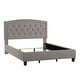 preview thumbnail 22 of 43, Fontana Adjustable Diamond-tufted Arched Back Bed by iNSPIRE Q Classic