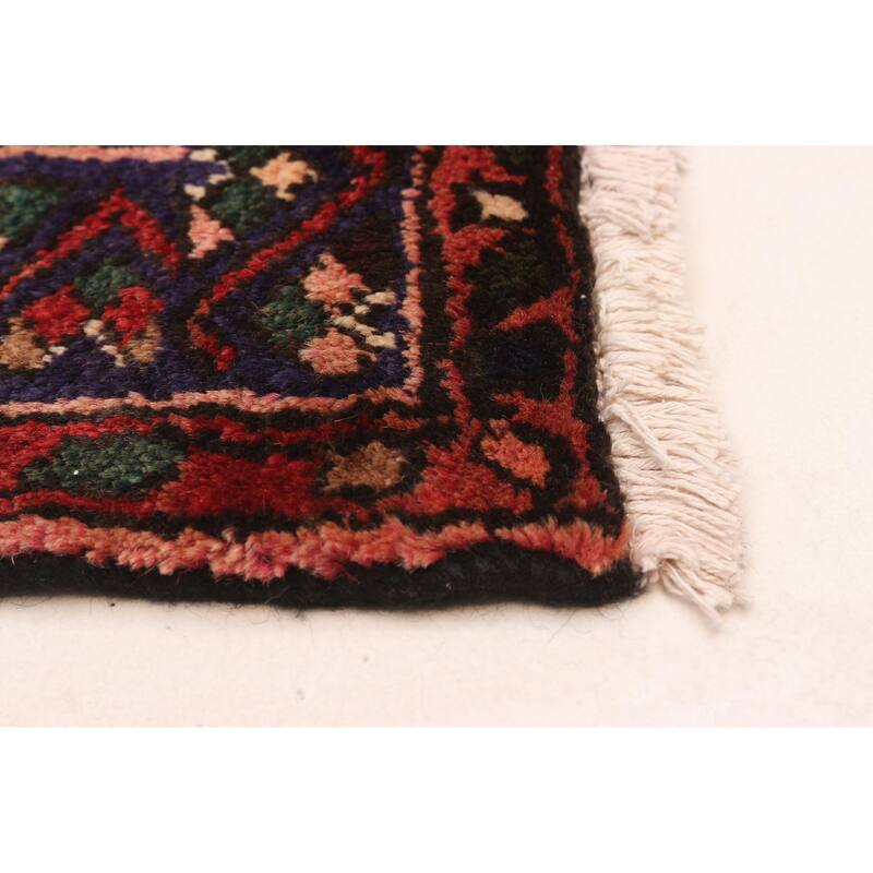 ECARPETGALLERY Hand-knotted Andelz Red Wool Rug - 4'4 x 7'4