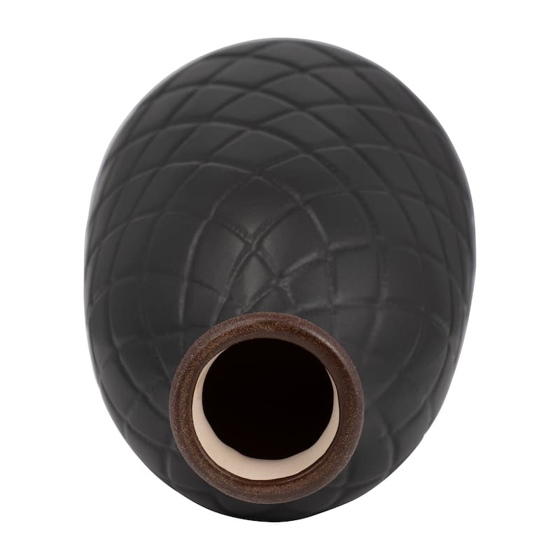 Sagebrook Home Neutral Ceramic Vase