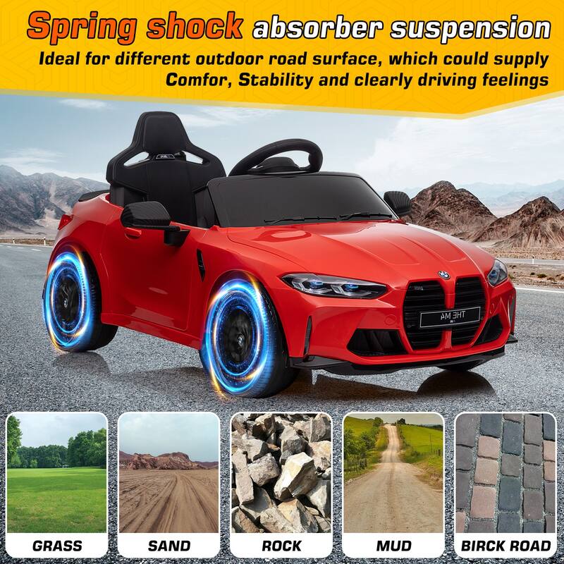 12v Kids ride on toy car Three speed adjustable 2.4G W/Parents Remote Control