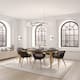 Option Black Wood Armchairs