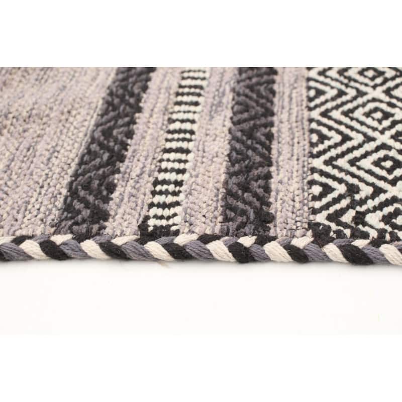 ECARPETGALLERY Arizona Flat-weave Wool Kilim Area Rug