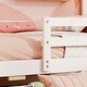 preview thumbnail 9 of 18, Kids House-Shaped Twin Size Bed with 2 Large Drawers with Blackboard