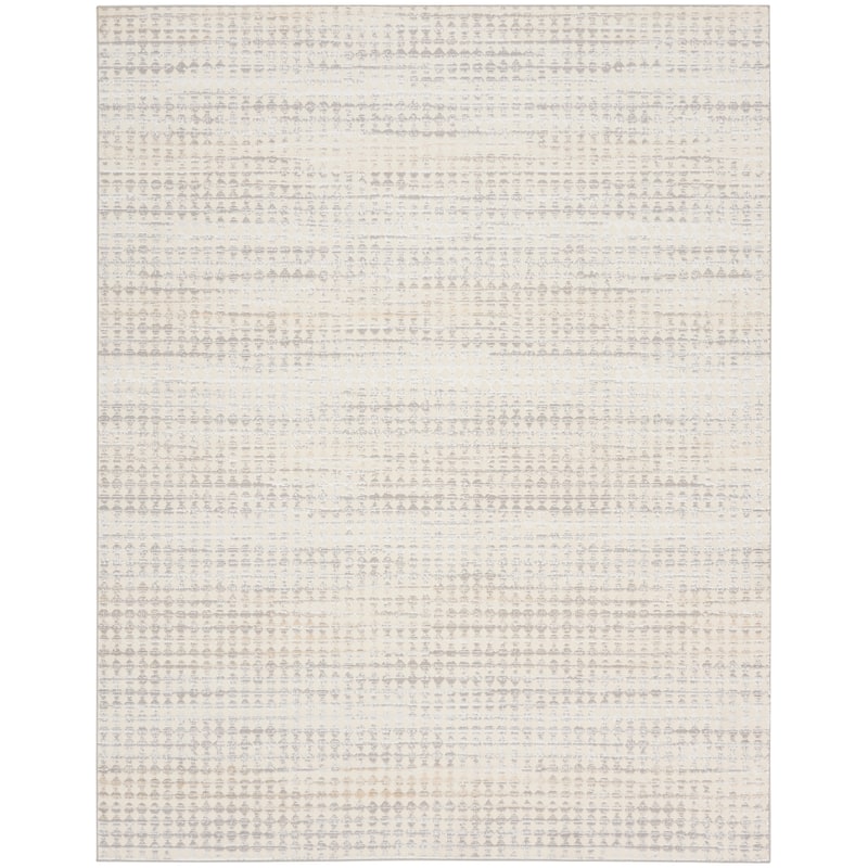 Calvin Klein CK950 Rush Indoor only Cream / Ivory Geometric Area Rug