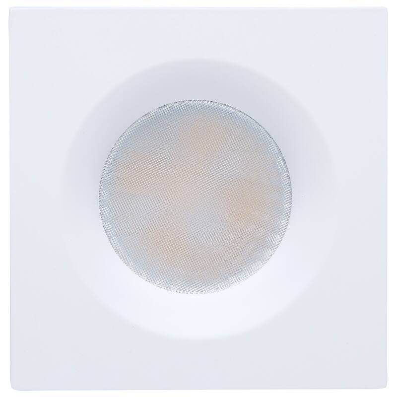 16/20/24 Watt LED Remote Driver Downlight 27K/30K/35K/40K/50K CCT Field Selectable Square White