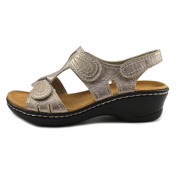 clarks lexi walnut leather sandals