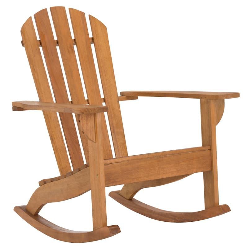 SAFAVIEH Rianna Adirondack Wood Rocking Chair - 28W x 37D x 33H
