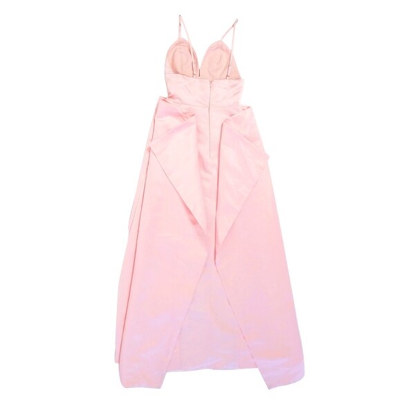 pale pink a line dress