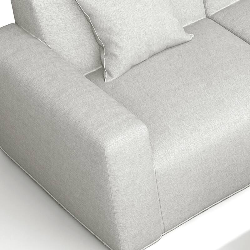 No Assembly Couch Outdoor Patio Modular Sofa