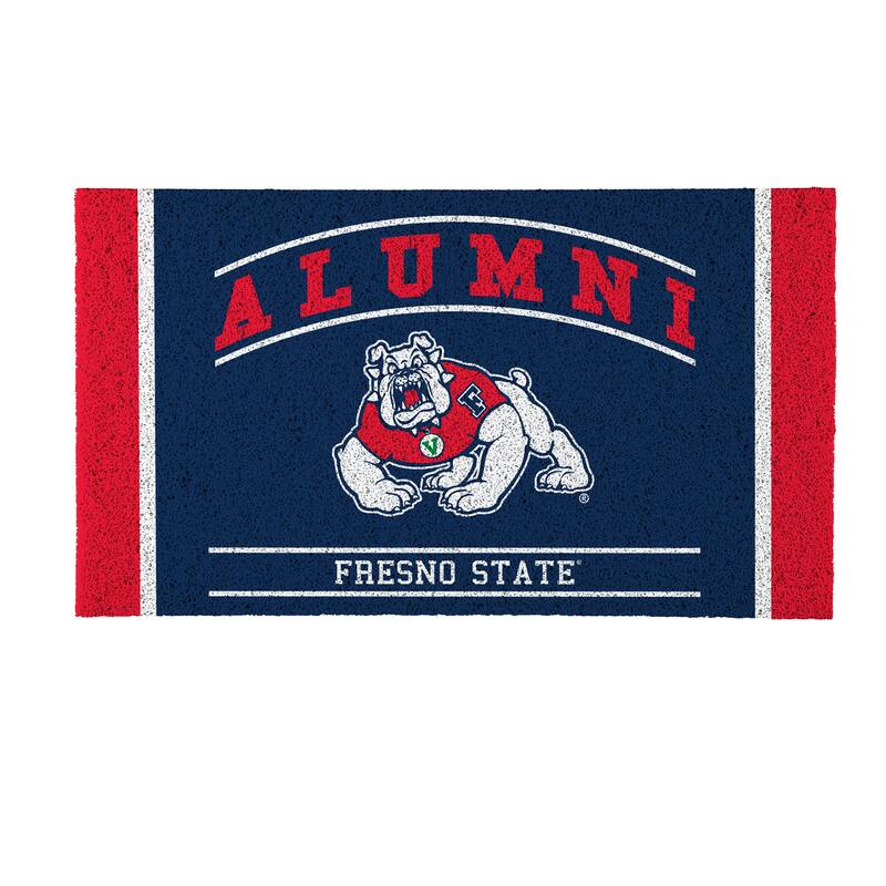 28 in. x 16 in. Fresno State Alumni Full Color PVC Door Mat
