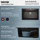 preview thumbnail 29 of 59, Karran QT-812 Top Mount 33 in. Large Single Bowl Quartz Kitchen Sink Kit