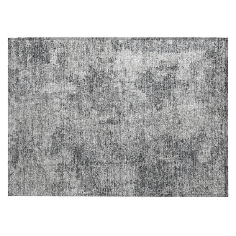 Alrim Modern Art-Inspired Weather Resistant Timeless Fusion Outdoor Rug