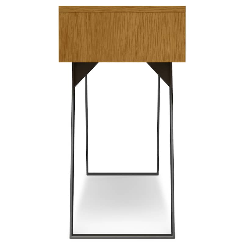 WYNDENHALL Mitchell 60 inch Wide Modern Industrial Console Sofa Table - 60 W x 16 D x 30 H