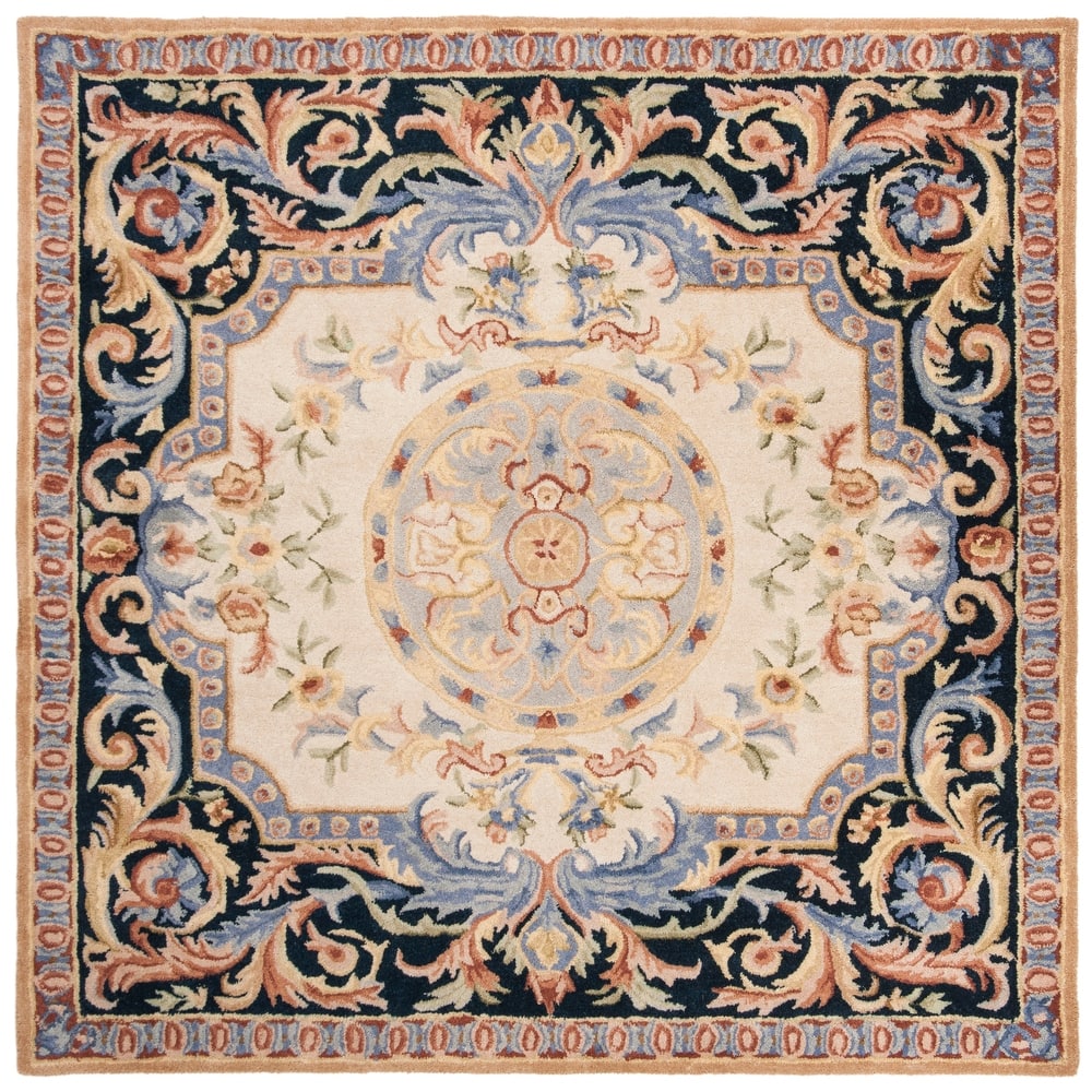 SAFAVIEH Handmade Savonnerie Miracle Traditional Oriental Wool Rug