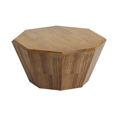 31.5 "Octagonal Rubber wood Set of Coffee Table,Coffee Table,Living Room Bedroom