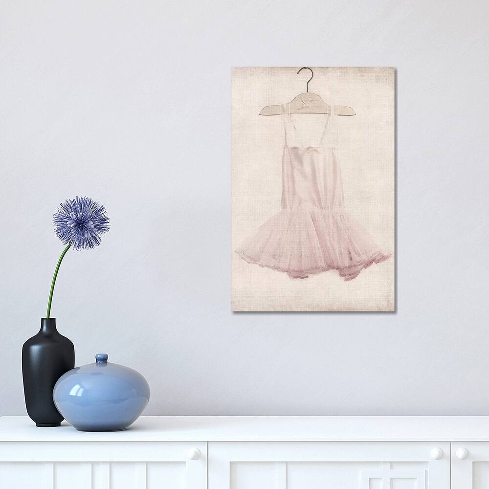 iCanvas "Pink Tutu Ballerina Dress" by Saint and Sailor Studios Canvas Print