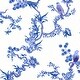 preview thumbnail 1 of 2, Cath Kidston Birds & Berries Blue Wallpaper