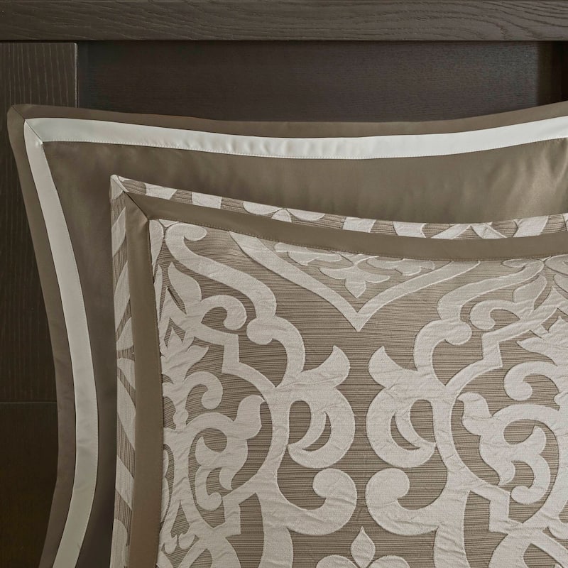 Madison Park Dillon 8 Piece Jacquard Comforter Set