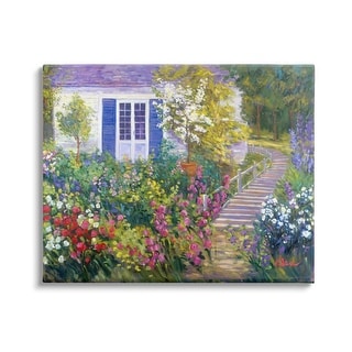 Stupell Garden Cottage House Canvas Wall Art Design by Alexi Fine - Bed ...