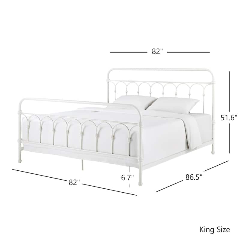 Mercer Casted Knot Metal Bed by iNSPIRE Q Classic